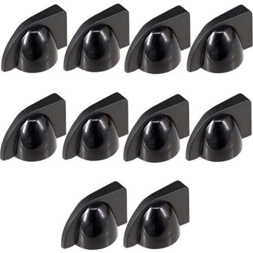 10 Pieces Fixing Tone Volume Knobs Buttons Cap for Electric Guitar Amplifiers Replacement Parts
