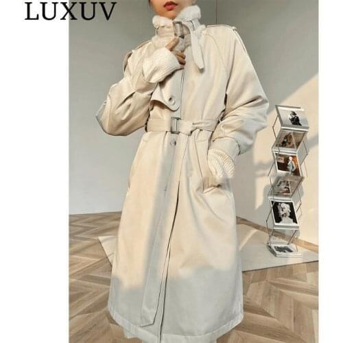 LUXUV Women's Trench Coats