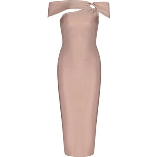 New Women Dress Off Shoulder Bandage Sexy Bodycon Evening Party Vestido Club Mini Dress 2019 Summer Autumn Clothes