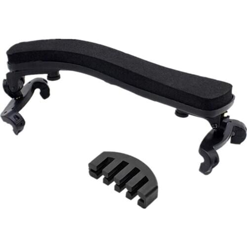 Dropship-Violin Shoulder Rest for 4/4-3/4 Size with Collapsible and Height Adjustable Feet Including a Violin Practice Mute