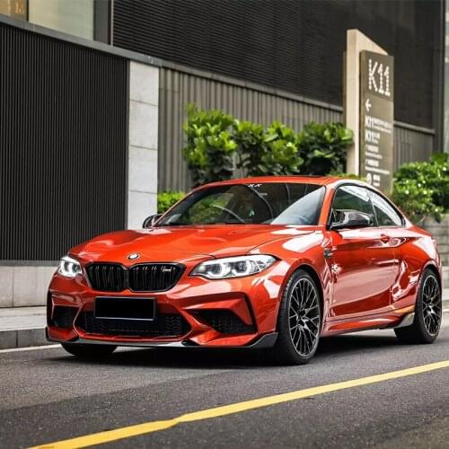 Applicable to Bmw F87 M2 / M2c Thunder Version Modified Carbon Fiber Surround Front Shovel Rear Lip Side Skirt Tail