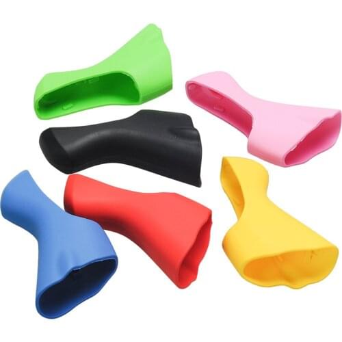 1 Pair Bicycle Grips Road Rider Change Cover Protective For SHIMANO/Shimano 4700/5800/6800 Silicone Cover Bike Parts LL021