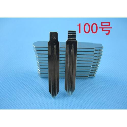 100# Replacement Flip Remote Key Blade Car Key blank For Kia K2 Flip Remote Key With Right Slot