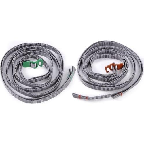 2pcs Durable Nylon Cargo Tie Down Luggage Lash Belt Strap with Cam Buckle Travel Kits Camping Luggage Strap Camping Accessories