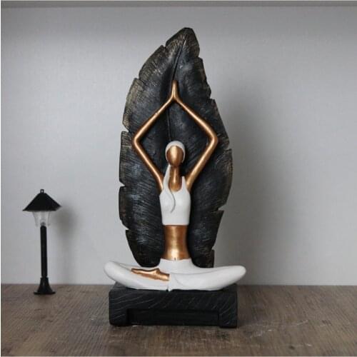 Decorative Yoga And Candle Holder