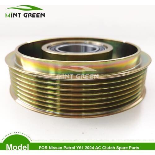 For New air compressor pulley for Nissan Patrol Y61 2004 AC Clutch Spare Parts air conditioning compressor clutch