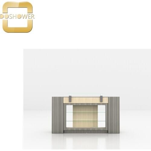 Doshower simple&Profession white salon reception desk for salon hot sale