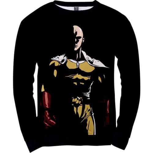 One Punch Man T Shirt Hipster Casual Summer Men Women Long Sleeve T-shirt 3D Anime Saitama Cartoons Printing Fashion Kid Tops