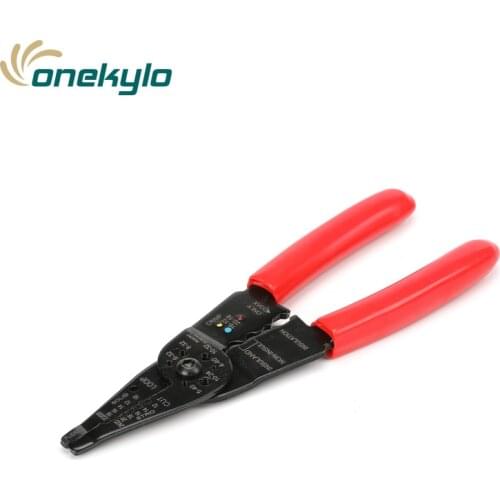Wire Stripper Cable Cutter Crimper Wire Pliers Insulation terminal AWG16-10 MT-113 Crimping Stripping Pliers Tools