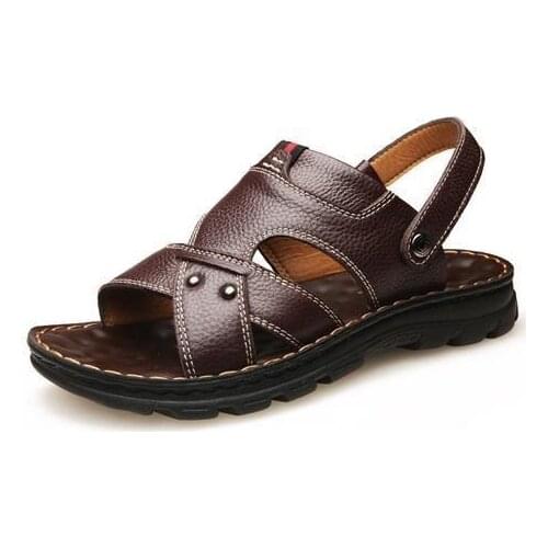Leather Sandals Mens Sandals Shoes Mens Shoes Sandalias Hombre Chaussure Homme