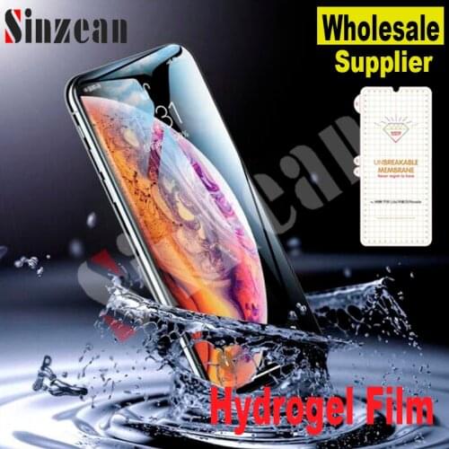 Sinzean Clear &AG Matte hydrogel film 20pcs For LG VELVET /Wing 5G Soft hydrogel film Screen Protector