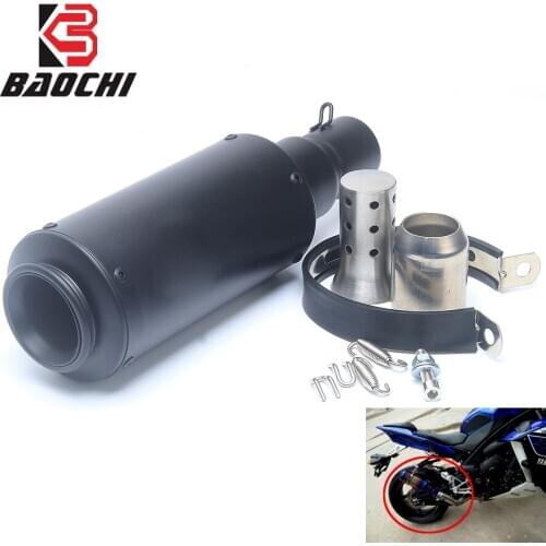 Motorcycle Exhaust Escape Moto DB Killer echappement moto For Akapovic Kawaski Suzuki Z750 Z800 Z250 CBR500 CB300 CB400 CBR1000