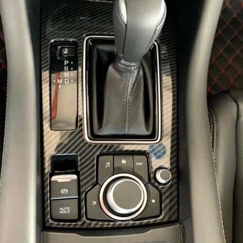 For Mazda Atenza 2020 Car Gear Shift Panel Frame Cover Sticker Interior Car Styling