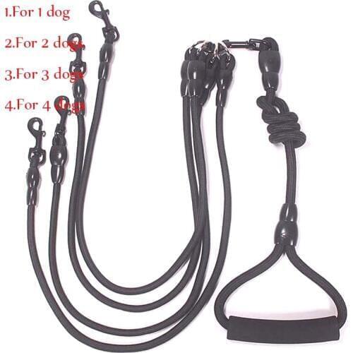 Adjustable Pet Dog Leash Supplies Dog 2 or 3 Pet Reflective Nylon Dogs Husky & Labrador & Teddy Rope