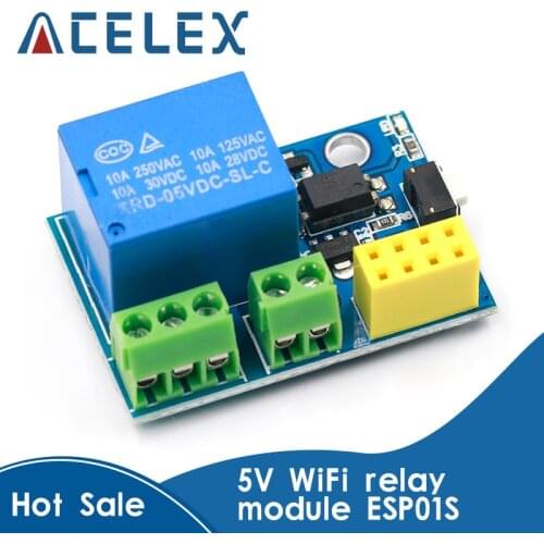 ESP8266 5V WiFi relay module Things smart home remote control switch phone APP ESP-01 relay module