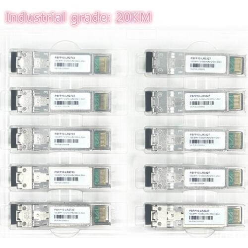 SFP 10G LC 20KM 1270nm/1330nm Industrial grade Single Fiber SFP Optical Module SFP Transceiver Industrial grade -40-85 Celsius