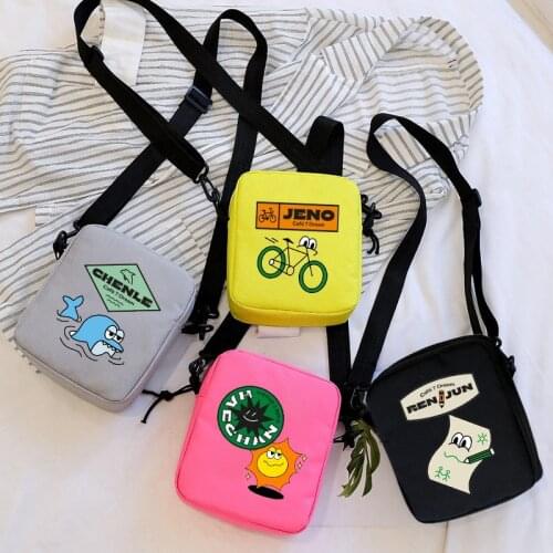 Kpop Nct Dream Cafe 7 Dream Renjun Haechan Messenger Bag Mini Canvas Shoulder Bag Casual Street Zipper Purses Handbag Crossbodys