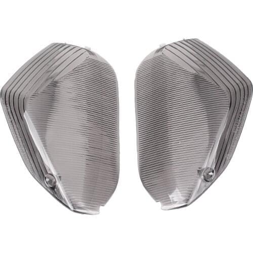 Motorcycle Rear Turn Signal Light Lamp Indicator Blinkers Cover Lens Shell For Kawasaki Ninja ZX14R 2006-2010 & ZX10R 2006-2007