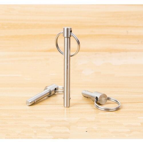 1pcs M12 Double wave beads Spring lock Fixed pin diameter 12mm Springs extruded Ring ball head locking stainless steel 10-100 L