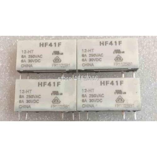 5pcs/lot Relay HF41F 12-HT 41F-1A-12V