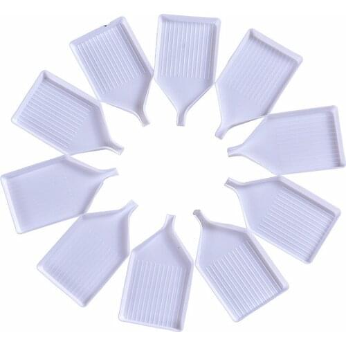 5D diamond painting tools, diamond embroidery accessories, large capacity drill tray, plastic tray kit, point drill tray