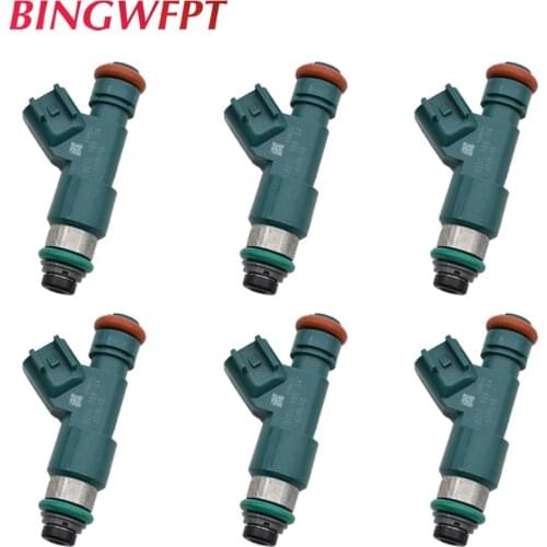 6PCS Fuel Injector For LAND ROVER&VOLVO LR2 / S80 / V70 / XC60 / XC70 / XC90 3.2L L6 6G9N-AB LR001982 30777501 85212259