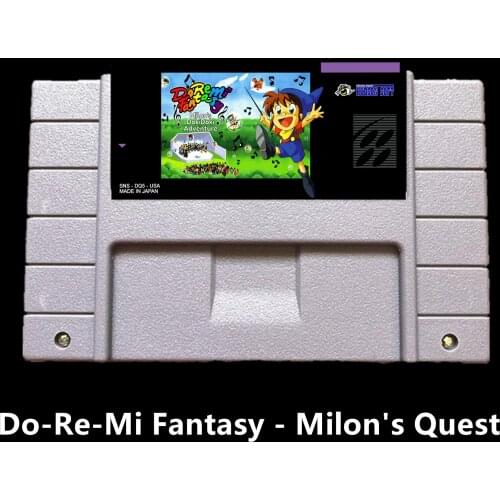 Do-Re-Mi Fantasy - Milons Quest USA-NTSC Formate 16 bit 46 pins video games