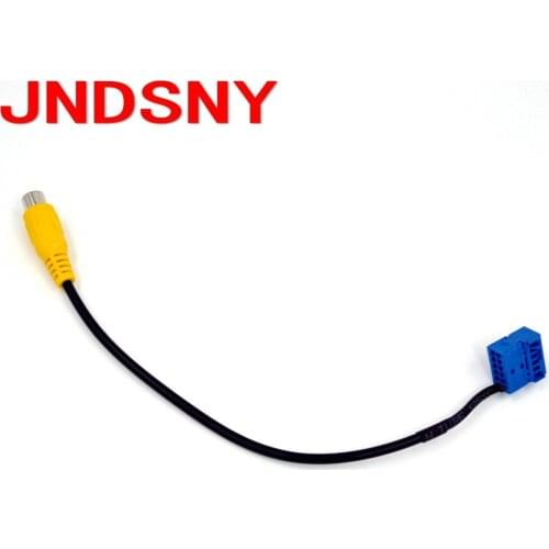 JNDSNY MIB RCD330 Plus Rear View Camera RVC Adapter Cable For VW Golf VI Jetta 5 6 MK5 MK6 Passat B6 Touran Tiguan