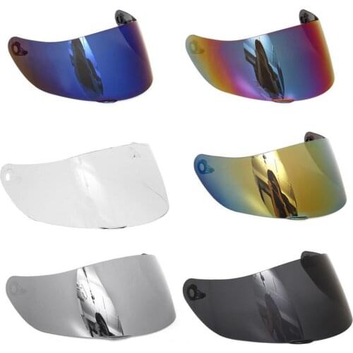 80%HOT Lens Full-Face Anti-UV PC Material Motorcycle Helmet Visor Lens for Cycling