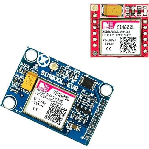 Smallest SIM800L GPRS GSM Module MicroSIM Card Core BOard Quad-band TTL Serial Port