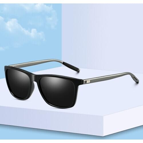 Fashion Women Men Glasses Square Polarized Sunglasses Black Luxury Designer Glasses For Drivers Sport Travel Goggles gafas 2020