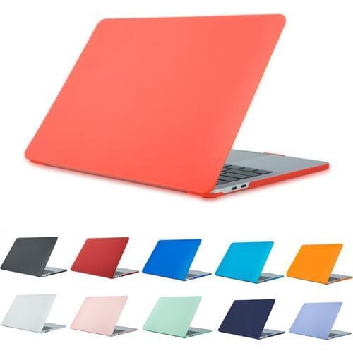 New Matte Laptop Case For Apple Macbook air pro Retina 11 12 13 13.3 15 16 inch A2141 A2179 A2159 A2289 laptop Sleeve case