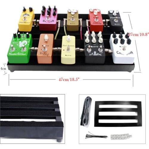 Electric Guitar Effect Pedal Board 3 Types Guitar Effects Pedal Board with Storage Bag for Guitar Pedal guitar accessories