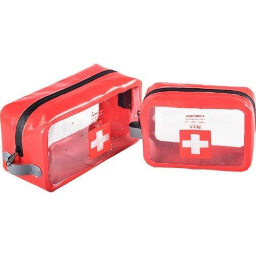 PVC Transparent Empty First Aid Kit Emergency Medical Box Portable Travel Outdoor Camping Survival Medical Bag