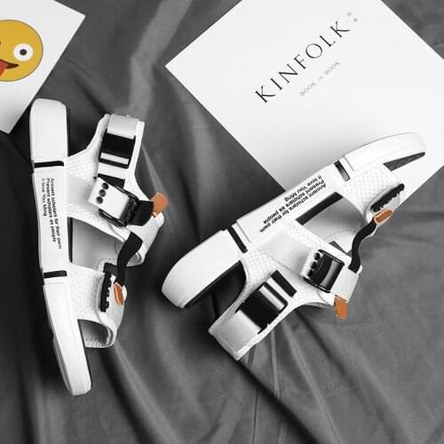 Sandal Shoe Men Men Sandals Mens Beach White Shoes Walking Mens Summer Slip On Gladiator Sandalias Homens Comfort