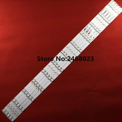 LED Backlight 12 Lamp Strip For Philips 43"TV LB43014 V0_00 TPT430U3 EQLSJA.G 43PUS6501 43PUS6101 43PUS6201 43PUS7202 43PUH6101