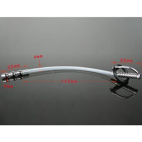 Adult products alternative toys silicone tube to increase the sharks catheter,silicone urethral sound,urethral catheter