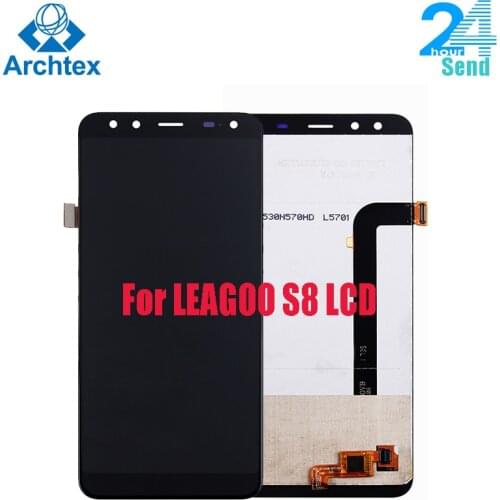 For 100% Original LEAGOO S8 LCD Display and Touch Screen Assembly Repair Part 5.72 Inch Phone Accessories For LEAGOO S8 Stock