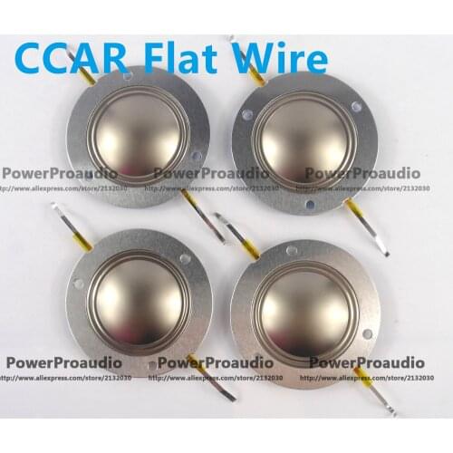 4pcs 34.5mm 34.4mm Replacement diaphragm voice coil 8 ohm For Peavey RX14 ,14XT Horn Tweeter 8Ohm FLat Wire
