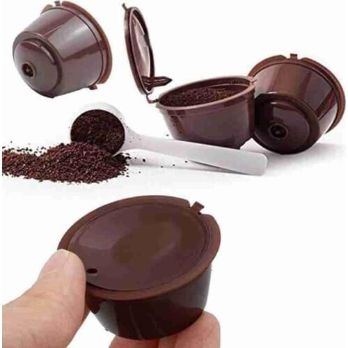 1pcs Capsule Dolce Gusto Reusable PP Capsule For Coffee Machine Coffee Filter Coffee Cup Holder Pod Strainer Capsule Dolce Gusto