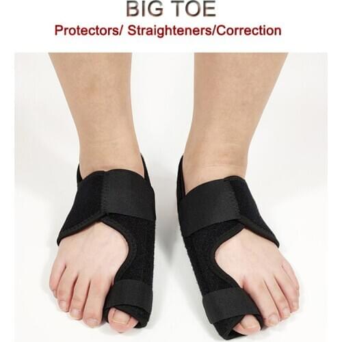 2pcs=1Pair Comfortable Big Toe Straightener Protector Correction Hallux Valgus Bunion Bone Thumb Orthotics Pedicure Foot Care To