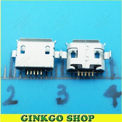20pcs/lot 5 pin 5P Micro USB Connector, USB Data Charging Connecting Socket for Mini Pad Netbook Panel PC Phone