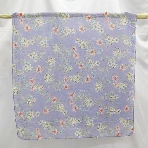 2020 New Beautiful Small Flower Printed Scarves And Shawls Long Soft Floral Scarf Wrap Hijab Free Shipping
