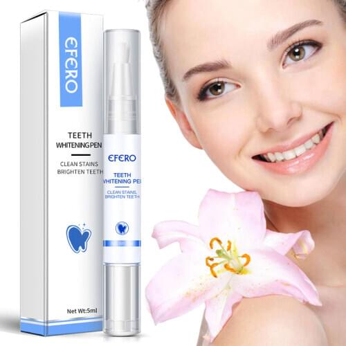 5ml Teeth Whitening Pen Cleaning Serum Remove Plaque Stains Dental Tools White Teeth Oral Hygiene Tooth Whitening Pen Dentes