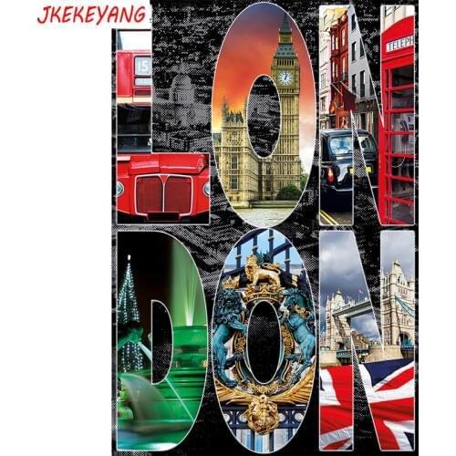 5D DIY square/round Diamond painting London sign Cross Stitch Diamond Embroidery Pattern Rhinestone home decor J1113