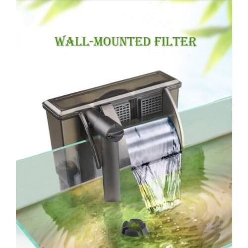 Aquarium Wall-mounted Filter Oil Film Processing Water Cycle Aquarium Fish Tank