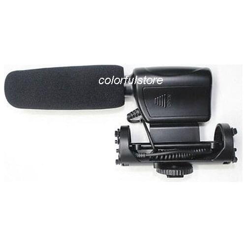 Free Ship Stereo Microphone Condenser Mic NA-Q7 NAQ7 for Canon 1100D 1000D 700D 650D 550D 350D 60D 7D 5D3 5D2 1DS 5D Mark II III