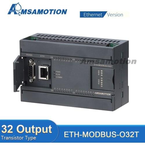 ETH-MODBUS-O32T RTU Protocol RS485 PLC Extensible Module 32 Channel Output Transistor Type IO module Digital
