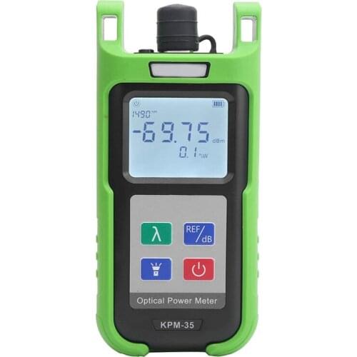 KPM-35 Optic Fiber Power Meter FTTH Fiber Cable Tester And Singlemode Fiber Optical Light Source -70 - +10Dbm