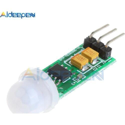 HC-SR505 Mini Infrared PIR Motion Sensor Precise Infrared Detector Module For Arduino Body Sensor Switch Module Sensing Mode